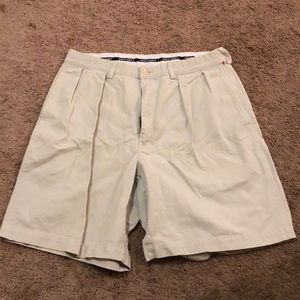 Polo Golf Pleated Khaki Shorts